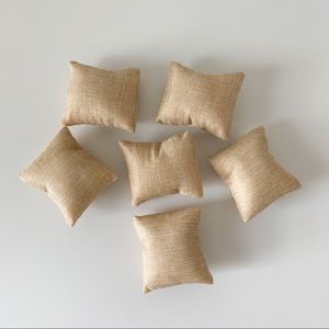 Small Linen Bracelet Pillows